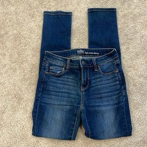 Soho high waist skinny jeans